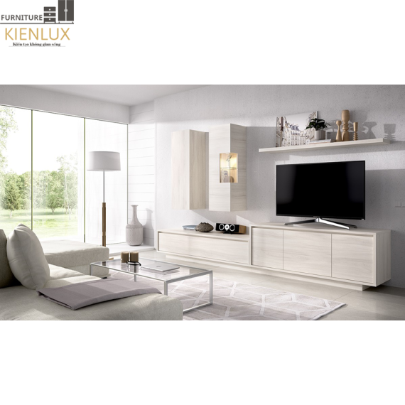 Mẫu Kệ Tivi Phòng Khách Gỗ Công Nghiệp-KTVKL008