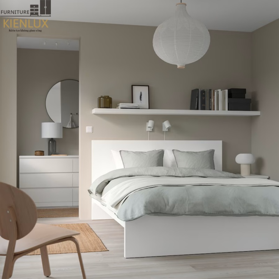 Giường Ngủ Đẹp Gia Đình Hiện Đại GNKL-023