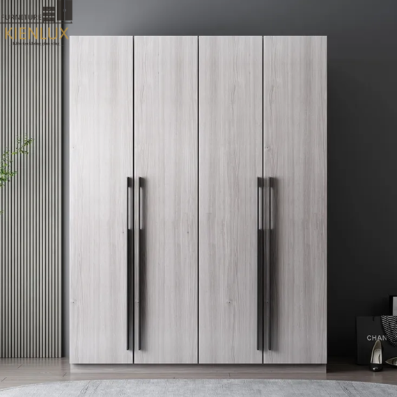Tủ quần áo gia đình 4 cửa gỗ MDF TAKL-028