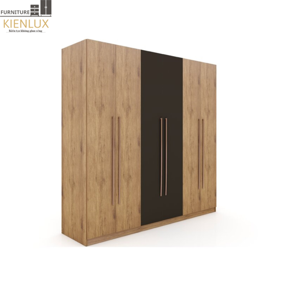 Tủ Quần Áo Gỗ Công Nghiệp 6 Cánh TAKL-027