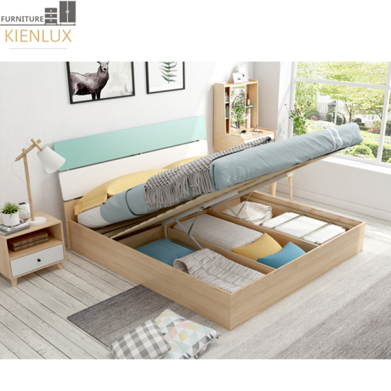 Giường Ngủ Gỗ Công Nghiệp GNKL-003