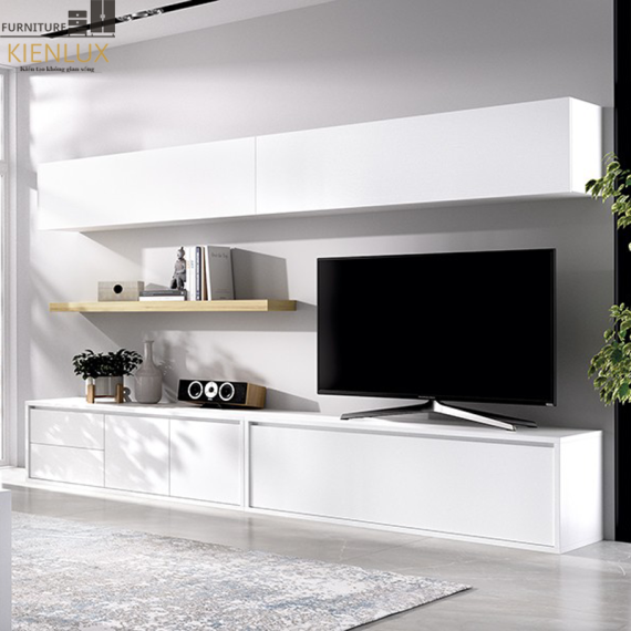 Mẫu Kệ Tivi Phòng Khách Gỗ Công Nghiệp-KTVKL009