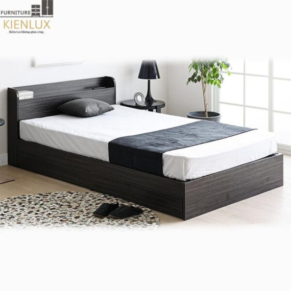 Giường Ngủ Đẹp Hiện Đại Bằng Gỗ Sang Trọng GNKL-016