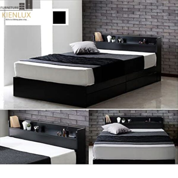 Giường Ngủ Hiện Đại Gỗ Công Nghiệp Dành Cho Gia Đình GNKL-021