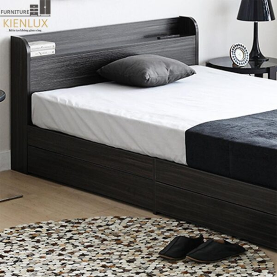 Giường Ngủ Đẹp Hiện Đại Bằng Gỗ Sang Trọng GNKL-016