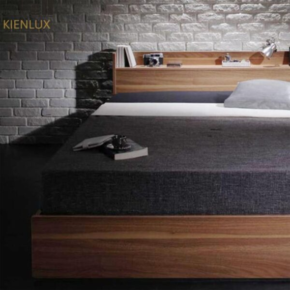 Giường Ngủ Đẹp Gỗ Công Nghiệp MDF Sang Trọng GNKL-017