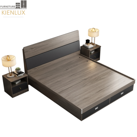 Giường Ngủ Gỗ Công Nghiệp GNKL-001