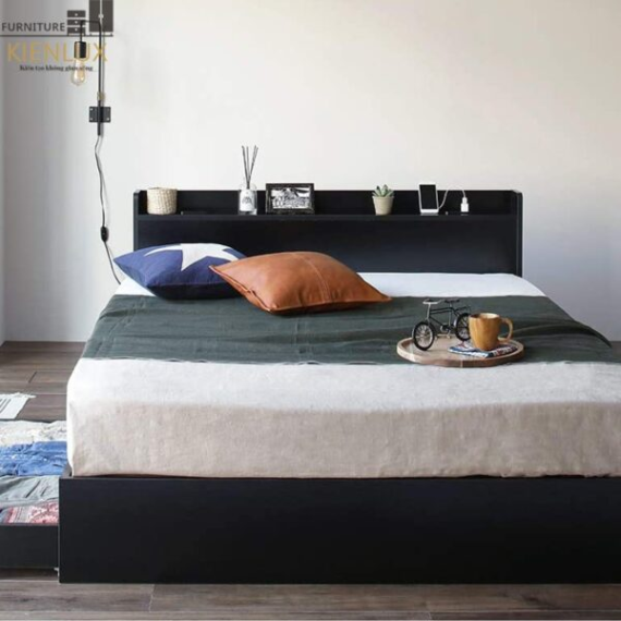 Giường Ngủ Hiện Đại Gỗ Công Nghiệp Dành Cho Gia Đình GNKL-021