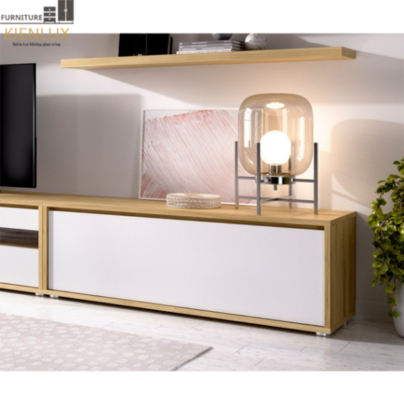 Mẫu Kệ Tivi Phòng Khách Gỗ Công Nghiệp-KTVKL005