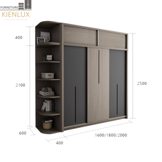 Tủ Quần Áo Gia Đình – TAKL01