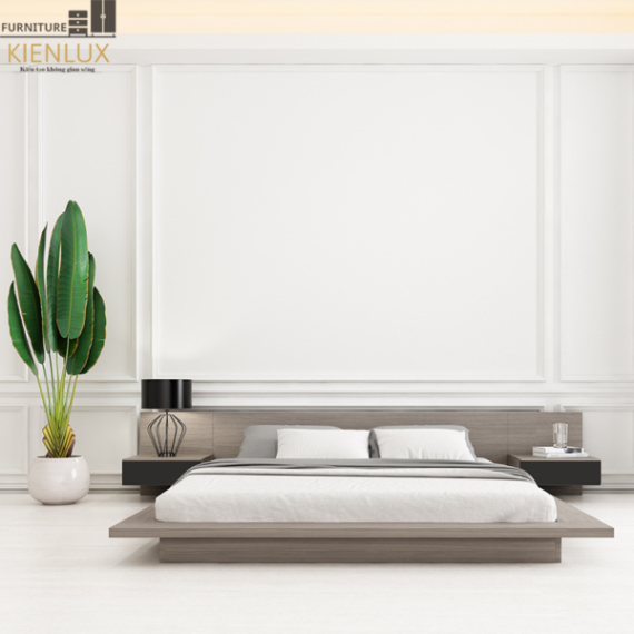 Giường Ngủ Đẹp Gia Đình Hiện Đại GNKL-027
