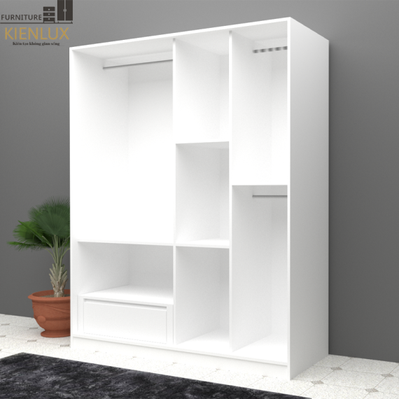 Tủ Quần Áo Gia Đình 4 Cửa Hiện Đại TAKL- 027