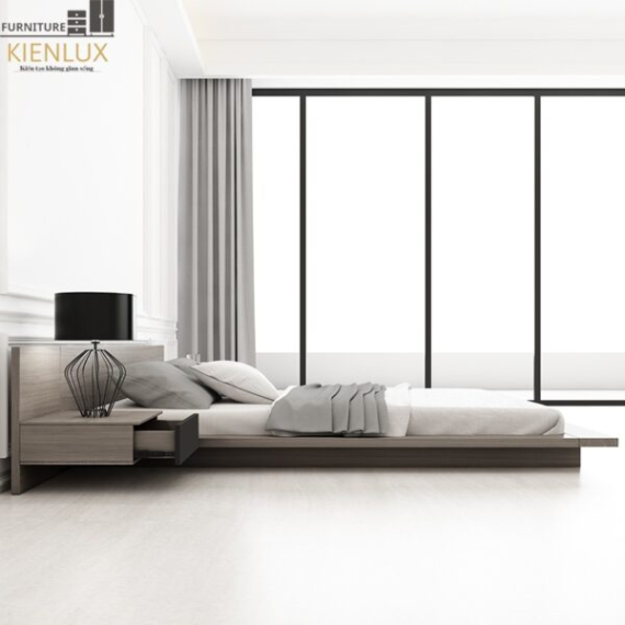 Giường Ngủ Đẹp Gia Đình Hiện Đại GNKL-027