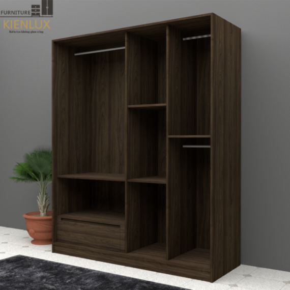 Tủ Quần Áo Gia Đình 4 Cửa Hiện Đại TAKL- 026