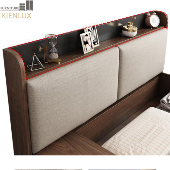 Giường Ngủ Gỗ Công Nghiệp GNKL-003