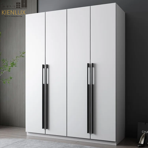 Tủ quần áo gia đình 4 cửa gỗ MDF TAKL-028