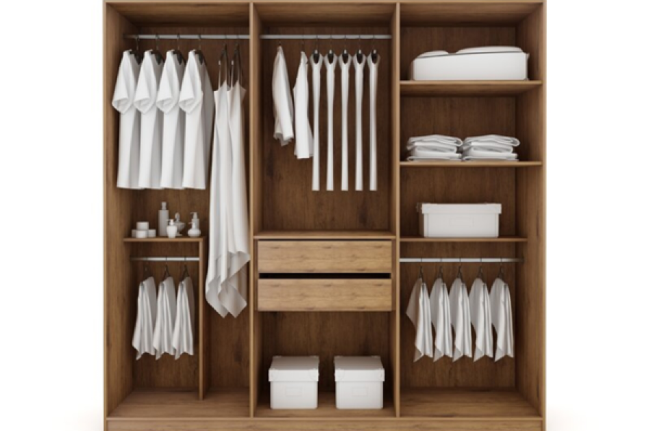 Tủ Quần Áo Gỗ Công Nghiệp 6 Cánh TAKL-027