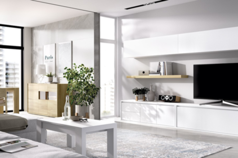 Mẫu Kệ Tivi Phòng Khách Gỗ Công Nghiệp-KTVKL009