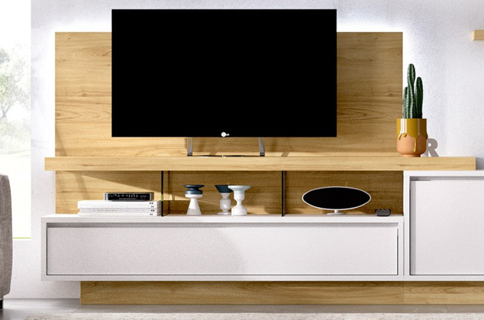 Mẫu Kệ Tivi Phòng Khách Gỗ Công Nghiệp-KTVKL006