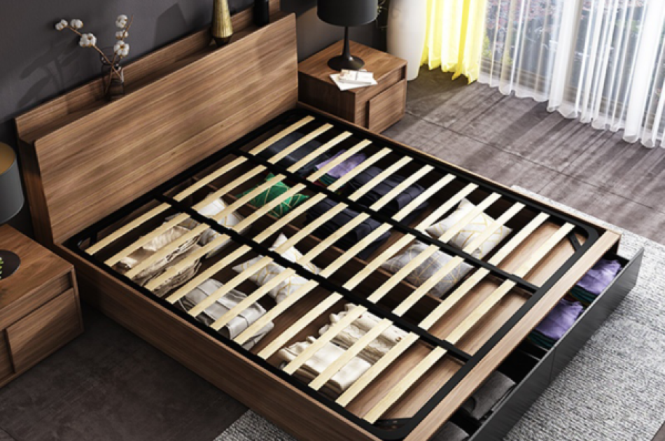 Giường Ngủ Hiện Đại Gỗ Công Nghiệp Chất Lượng-GNKL006