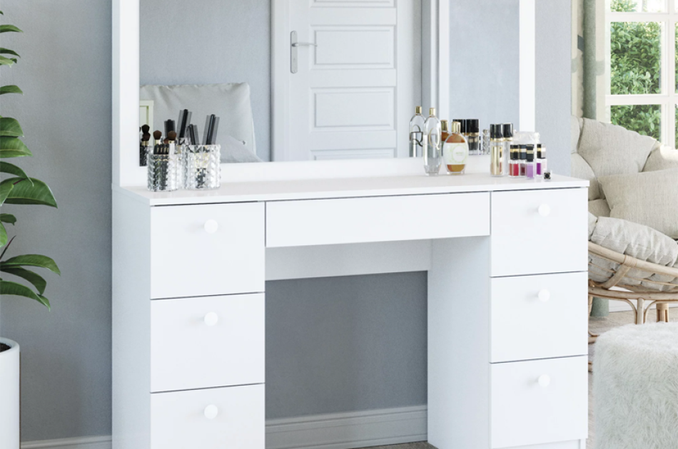 Bàn Trang Điểm Đẹp Gỗ Công Nghiệp MDF-BPKL005