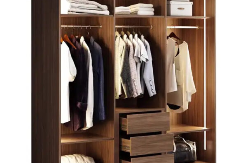 Tủ Quần Áo Cửa Lùa Cánh Kính Cao Cấp- KL004