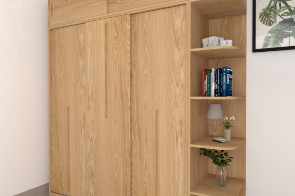 Tủ Quần Áo Gỗ – TAKL13