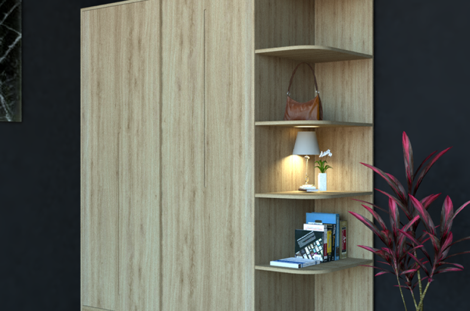 Tủ Quần Áo Cửa Lùa Thiết Kế Hiện Đại TAKL-028