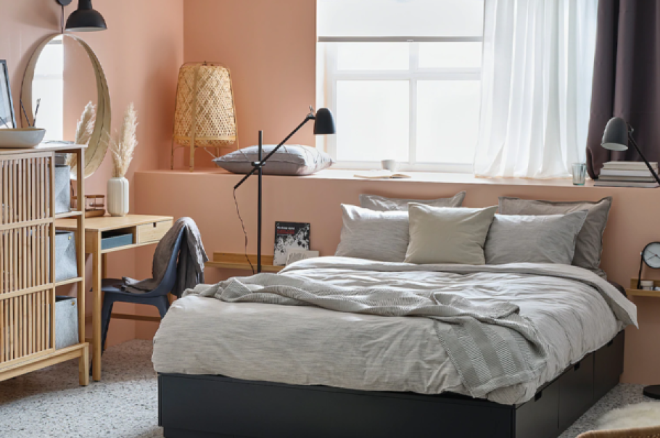 Giường Ngủ Gỗ Công Nghiệp Thiết Kế Sang Trọng-GNKL013